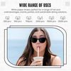 We Can Source It Ltd - White Paper Straws - 100% Biodegradable, Compostable, Eco-Friendly Disposable Drinking Straws 8inch (20cm) – 250-Pack