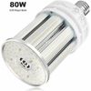 DLC 80W LED Corn Bulb Light E39 Replace 400W MH HPS Warehouse Shop Lights 5000K 