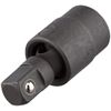 Draper Expert 1/2'' Square Drive Swivel Socket Universal Joint | Impact Wobble Socket Powerdrive Adapter | 75976