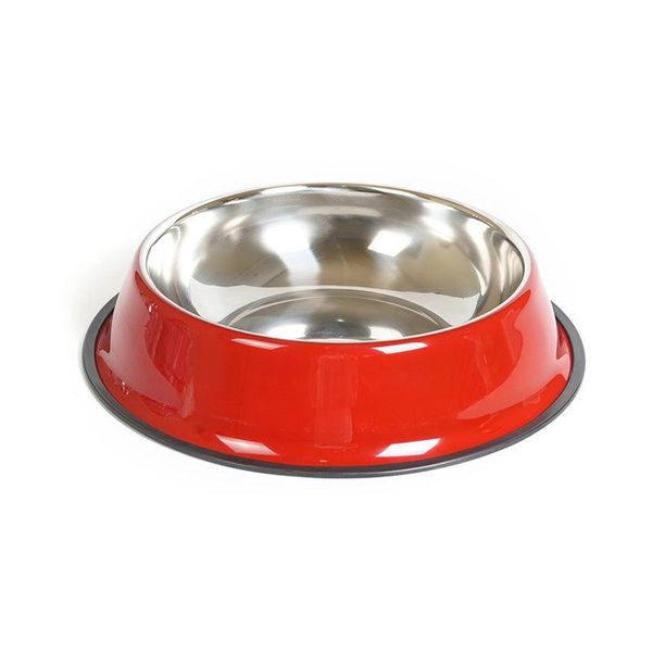 Pet Paradise Dual-Use Stainless Steel Pet Bowl - Red / 15