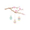 CafePress Easter Egg Cherry Blossom Mugs 15 oz (444 ml) Ceramic Coffee Mug