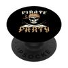Pirate Party Eye Patch Sailing Ocean Pirate Lover PopSockets Swappable PopGrip