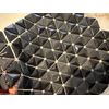 Black Triangle Matte and Glossy Mixed Mosaic Glass