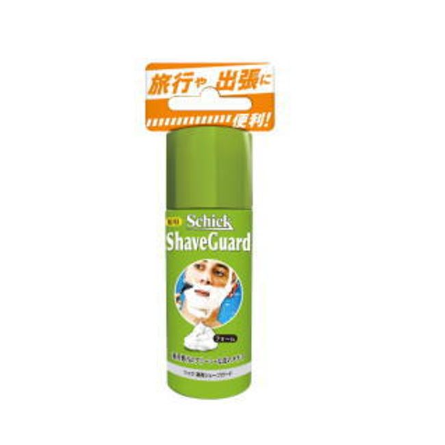 Schick Medicated Shave Guard Shaving Foam Travel Type 40g [Quasi-drug]