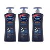 BL Vaseline Mens 24-Hour Moisture Lotion Cooling 20.3oz --THREE PACK