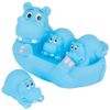 Ravensden Hippo Blue Bath Set, 16cm