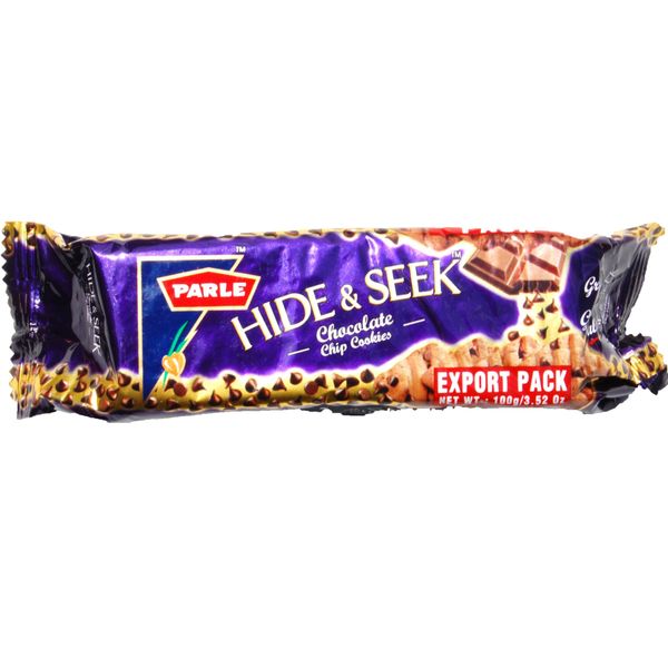 Parle Hide & Seek Chocolate Chip Cookies - 2.90oz (82.5g), Brown