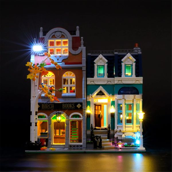 LIGHTAILING Light Set for (Creator Expert Bookshop Building Blocks Model - Led Light kit Compatible with Lego 10270(NOT Included The Model)