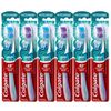 Colgate 360 Enamel Health Sensitive Toothbrush, Compact Head, Extra Soft - Pack of 6