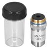 40X High Magnification Objective Lens, Achromatic Microscope Objective 40/0.65 for Biological Microscopes