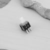 ECSiNG 50pcs 3Pin Latching Push Button Switches Replacement Part 5.8x5.8mm PCB Push Button Switch 30VDC/0.1A Withstand Voltage AC250V(50Hz)/min for Audio Computer