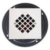 Goof Proof Shower SCB/Drain, 4” Square Shower Drain