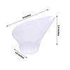 24 Clear 3 oz Disposable Mini Teardrop Plastic DESSERT CUPS Party Events