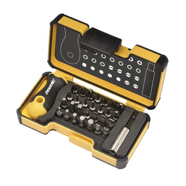 Felo"Bits 30" Bit-Box 30-teilig mit Ergonic-Stubby, 020 730 06