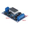 Relay Module, DC 5V-36V Timer Switch Module Cycle Delay Timer Switch for DC Motors, Lights, LED Strips, Micro-Pumps, Solenoid Valves, etc