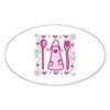 CafePress Apron Sticker Sticker (Oval 50 pk)