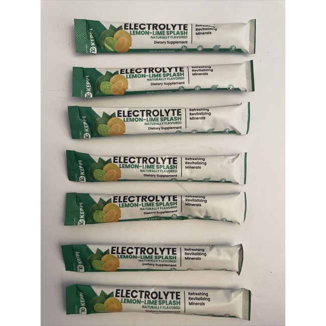 keppi electrolyte￼-No Sugar or Carbs - Advanced Hydration Electrolyte Lemon lime