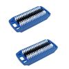 Brushmann Extra Wide Nail Brush/Hand Scrubbing Brush x2