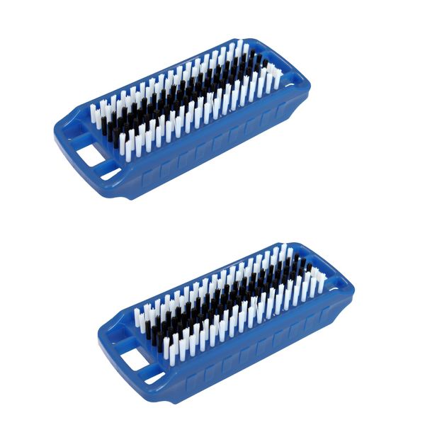 Brushmann Extra Wide Nail Brush/Hand Scrubbing Brush x2