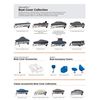 Classic Accessories StormPro Dark Grey Heavy-Duty Pontoon Boat Cover, Fits Pontoon Boats 17 Foot - 20 Foot L x 102 Inch W, Marine Grade Fabric, Water-Resistant, Trailerable