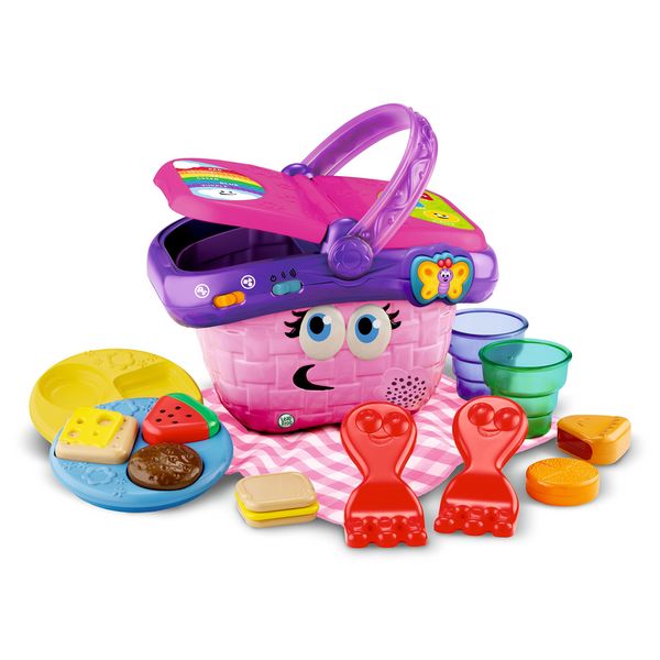 LeapFrog Shapes and Sharing Picnic Basket,14 pcs