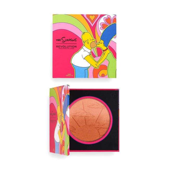 Makeup Revolution The Simpsons SUNSHINE Summer of Love Ombré Highlighter *RARE*