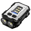 Rechargeable LED COB Lamp Mini Keychain Flashlight Pocket EDC Torch Light Work