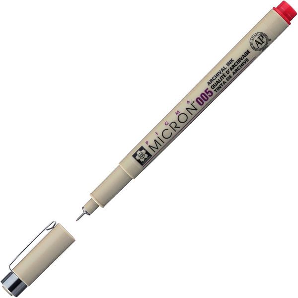 Sakura - Pigma Micron - Red - 0.20mm