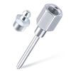 Grease Needle Nozzle,Grease Gun Needle Tip,Industrial Grade Narrow Needle Greaser Dispenser,Needle Grease Fitting w/1/8" NPT Threads