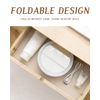 Lighted Makeup Mirror Double Sided 10x Magnifier Lighted Makeup Mirror Smart Design with Brightness & Angle & Height Adjustable Foldable Compact Mirror Travel LED Mirror