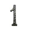YICC 5.6 Inch Hammered Cast Iron House Numbers