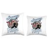 Spotted Lanternfly Trap Ninja Warrior Assassin Lantern Fly Throw Pillow