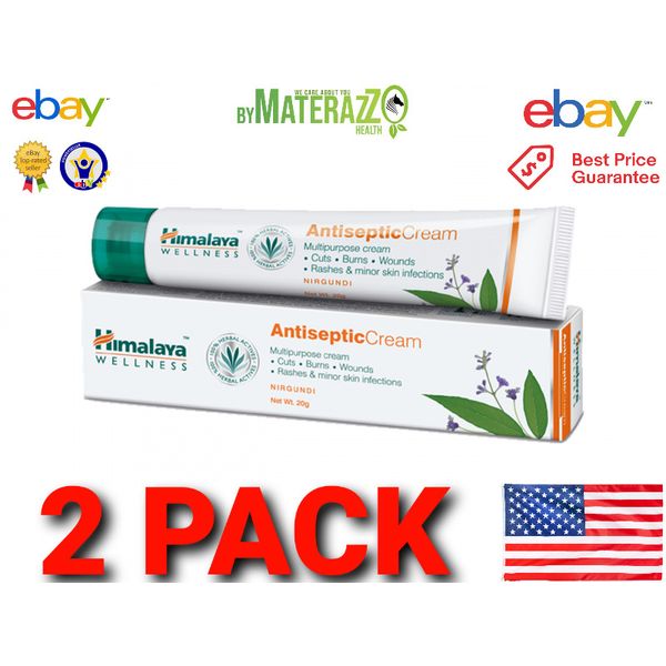 ANTISEPTIC CREAM Exp.04/2025 HIMALAYA  2 Pack Care Rashes Infections Acne