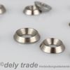 Pack of 25 Rosettes M6 Twisted Stainless Steel A2