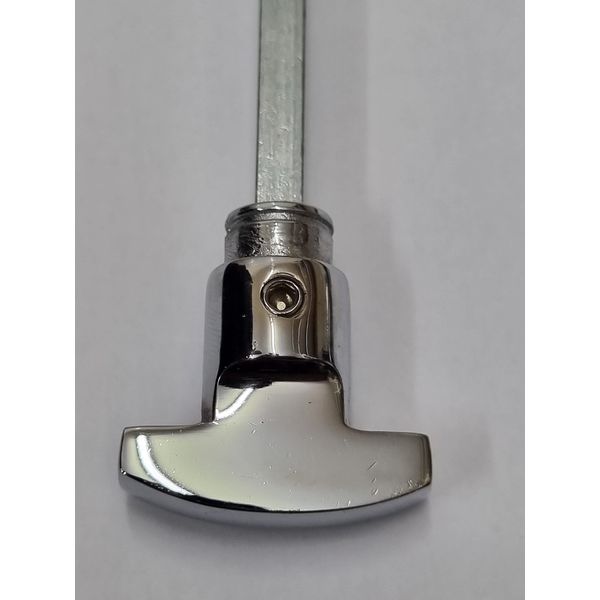 Spare Thumb-Turn & Release Spindle (for Bathroom Locks) (Chrome)