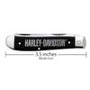 Case Cutlery CA52231: Harley Mini Trapper Smooth