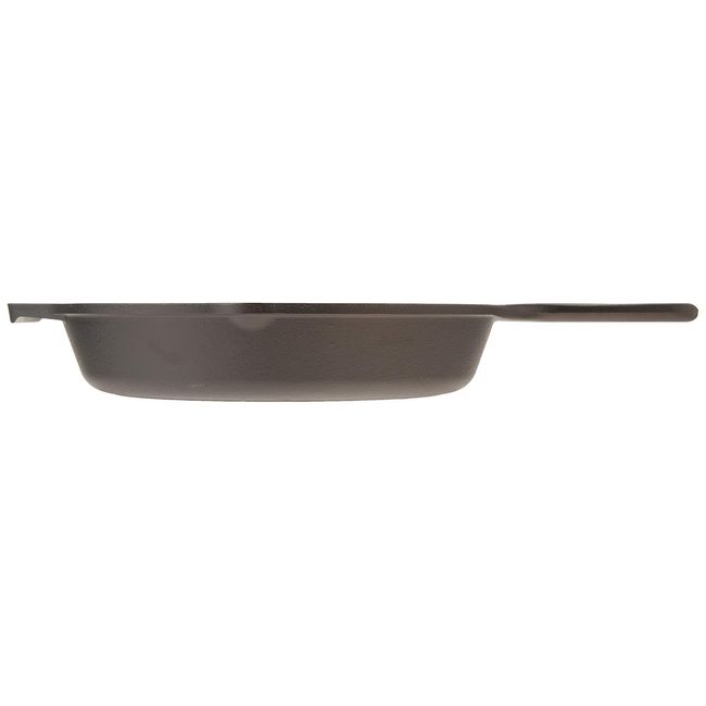  Lodge L10CF3 Cast Iron Covered Deep Skillet, Pre-Seasoned,  5-Quart, Black: Cast Iron Skillets: Home & Kitchen