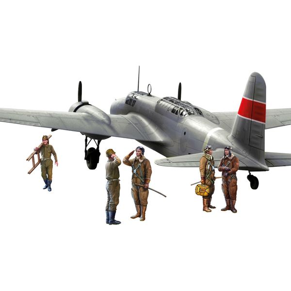 ICM 1:48 - Ki-21-Ib "Sally" with Pilots & Ground Crew