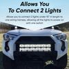 Black Oak LED Connect Cable for Multi-Light Setup - Control Multiple Lights with One Switch, Ideal for Upgrades (2-Piece)