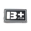 Night Ops Blood Group ID Patch (B POS (B+))