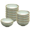 10er SET CreaTable 20028 Nature Collection Dipschale 11,5 cm STONE