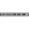 StarTech.com USB Multihub/USB-C/4K HDMI or VGA/100W PD/3xUSB/SD/AUX