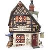 Department 56 Dickens' Village E Tipler Agent Wine Spirits Building, Porcelain 6.89 Inch