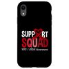 iPhone XR Support Squad HIV AIDS Awareness Red Ribbon Heart Case