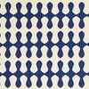 Gift Wrap - Wave - Cream/Blue