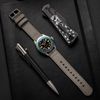 Archer Watch Straps - Canvas Quick Release Watch Bands (Ash Gray, 22mm)