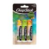 NEW! CHAP STICK (3-PACK) 0.15 Oz. ●TROPICAL PARADISE●🌴 Collection 🌺.🥥.🍍.🥭.