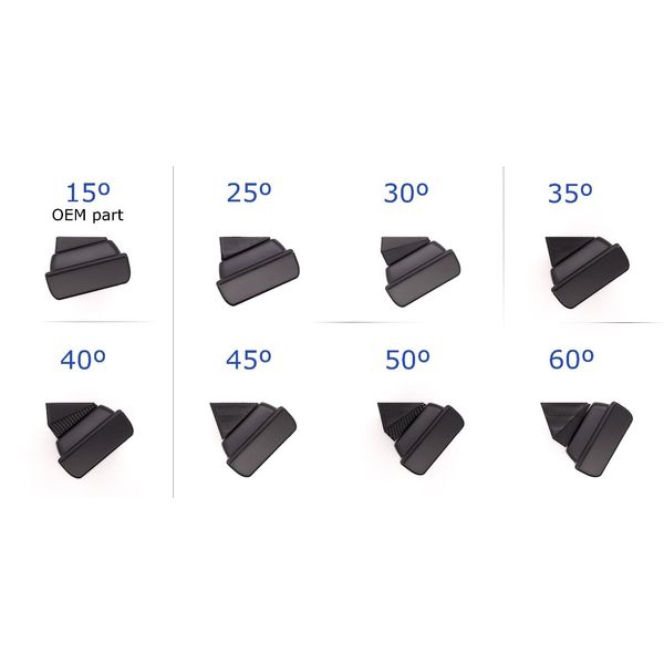 Eufy Mounting wedge bundle (30º, 45º, 60º) for Wireless Eufy Doorbell T8210