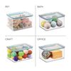2 iDesign Plastic Pantry/Kitchen Storage Freezer and Fridge Organize