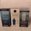 Oasis replacement water filter 3 pack fits Brita and pur pitchers